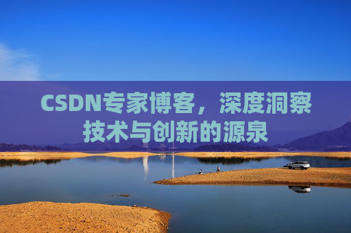 CSDN专家博客,深度洞察技术与创新的源泉